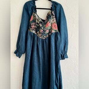 *BRAND NEW* SHEIN Floral Lace Up Dress